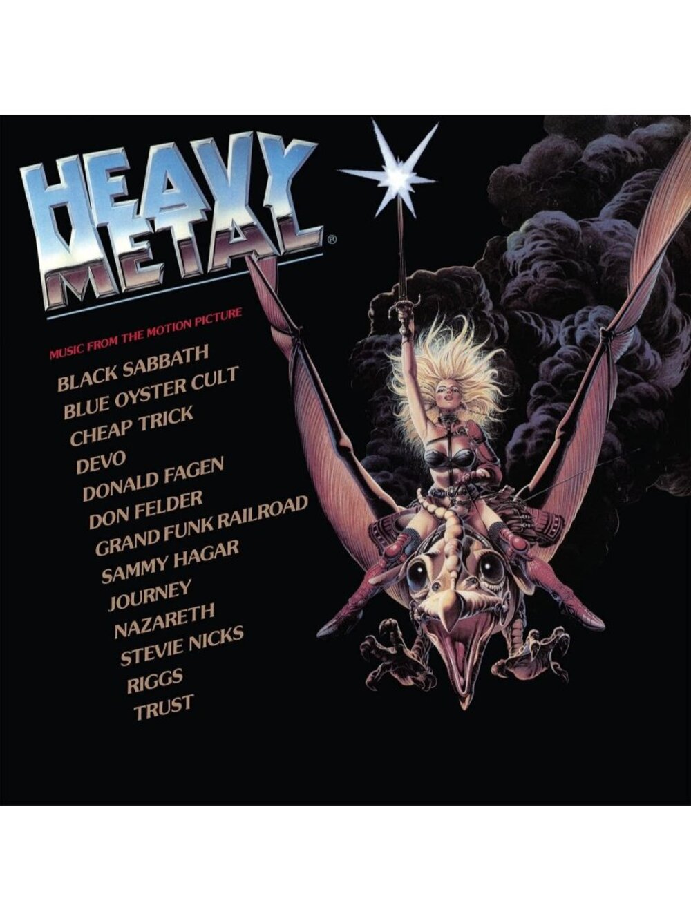 Heavy Metal Music From The Motion Picture (CD, Elektra) Very Good condition!